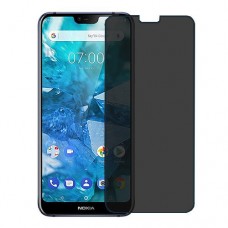 Nokia 7.1 Screen Protector Hydrogel Privacy (Silicone) One Unit Screen Mobile