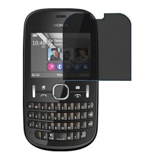 Nokia Asha 200 Protector de pantalla Hydrogel Privacy (Silicona) One Unit Screen Mobile