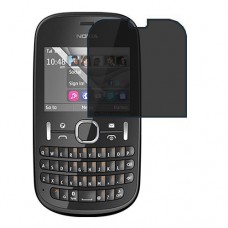 Nokia Asha 201 Protector de pantalla Hydrogel Privacy (Silicona) One Unit Screen Mobile