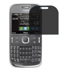 Nokia Asha 302 Protector de pantalla Hydrogel Privacy (Silicona) One Unit Screen Mobile
