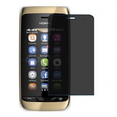 Nokia Asha 308 Protector de pantalla Hydrogel Privacy (Silicona) One Unit Screen Mobile