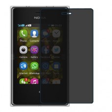 Nokia Asha 503 Dual SIM Screen Protector Hydrogel Privacy (Silicone) One Unit Screen Mobile