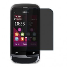Nokia C2-02 Protector de pantalla Hydrogel Privacy (Silicona) One Unit Screen Mobile