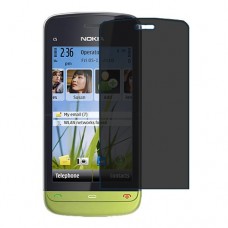 Nokia C5-06 Protector de pantalla Hydrogel Privacy (Silicona) One Unit Screen Mobile