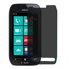 Nokia Lumia 710 T-Mobile Screen Protector Hydrogel Privacy (Silicone) One Unit Screen Mobile