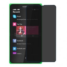 Nokia X Screen Protector Hydrogel Privacy (Silicone) One Unit Screen Mobile