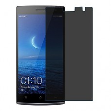 Oppo Find 7 Screen Protector Hydrogel Privacy (Silicone) One Unit Screen Mobile