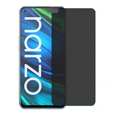 Realme Narzo 20 Pro Screen Protector Hydrogel Privacy (Silicone) One Unit Screen Mobile