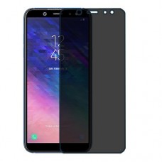 Samsung Galaxy A6 (2018) Screen Protector Hydrogel Privacy (Silicone) One Unit Screen Mobile