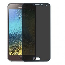 Samsung Galaxy E5 Screen Protector Hydrogel Privacy (Silicone) One Unit Screen Mobile