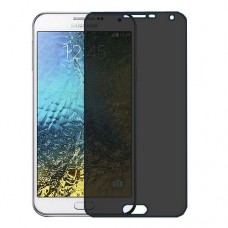Samsung Galaxy E7 Screen Protector Hydrogel Privacy (Silicone) One Unit Screen Mobile