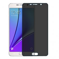 Samsung Galaxy Note5 Protector de pantalla Hydrogel Privacy (Silicona) One Unit Screen Mobile