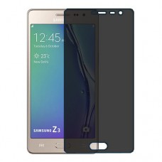 Samsung Z3 Screen Protector Hydrogel Privacy (Silicone) One Unit Screen Mobile