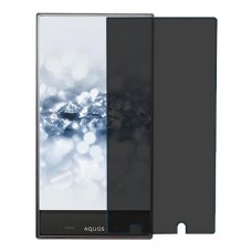 Sharp Aquos Crystal 2 Protector de pantalla Hydrogel Privacy (Silicona) One Unit Screen Mobile