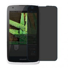 Sharp SH530U Protector de pantalla Hydrogel Privacy (Silicona) One Unit Screen Mobile