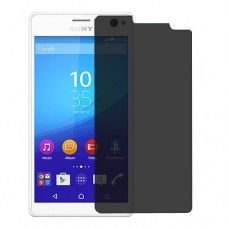 Sony Xperia C4 Dual Screen Protector Hydrogel Privacy (Silicone) One Unit Screen Mobile