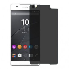 Sony Xperia C5 Ultra Dual Screen Protector Hydrogel Privacy (Silicone) One Unit Screen Mobile