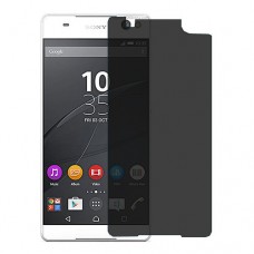 Sony Xperia C5 Ultra Screen Protector Hydrogel Privacy (Silicone) One Unit Screen Mobile