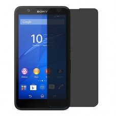 Sony Xperia E4 Dual Screen Protector Hydrogel Privacy (Silicone) One Unit Screen Mobile