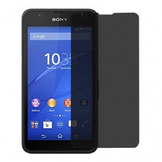 Sony Xperia E4g Dual Screen Protector Hydrogel Privacy (Silicone) One Unit Screen Mobile