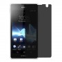 Sony Xperia GX SO-04D Protecteur d'écran Hydrogel Privacy (Silicone) One Unit Screen Mobile
