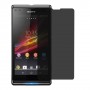 Sony Xperia L Screen Protector Hydrogel Privacy (Silicone) One Unit Screen Mobile
