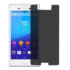 Sony Xperia M4 Aqua Protector de pantalla Hydrogel Privacy (Silicona) One Unit Screen Mobile