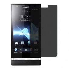 Sony Xperia P Screen Protector Hydrogel Privacy (Silicone) One Unit Screen Mobile