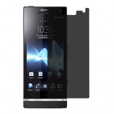 Sony Xperia S Screen Protector Hydrogel Privacy (Silicone) One Unit Screen Mobile