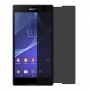 Sony Xperia T2 Ultra dual Screen Protector Hydrogel Privacy (Silicone) One Unit Screen Mobile