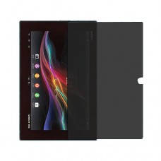 Sony Xperia Tablet Z Wi-Fi Protector de pantalla Hydrogel Privacy (Silicona) One Unit Screen Mobile
