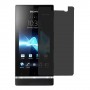 Sony Xperia U Protecteur d'écran Hydrogel Privacy (Silicone) One Unit Screen Mobile