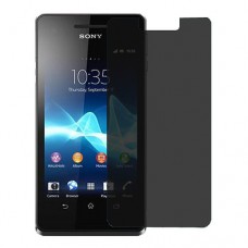 Sony Xperia V Screen Protector Hydrogel Privacy (Silicone) One Unit Screen Mobile
