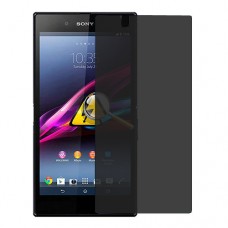 Sony Xperia Z Ultra Screen Protector Hydrogel Privacy (Silicone) One Unit Screen Mobile
