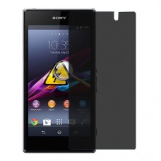 Sony Xperia Z1 Screen Protector Hydrogel Privacy (Silicone) One Unit Screen Mobile