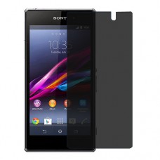 Sony Xperia Z1s Screen Protector Hydrogel Privacy (Silicone) One Unit Screen Mobile
