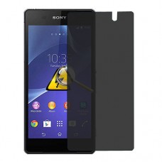 Sony Xperia Z2 Screen Protector Hydrogel Privacy (Silicone) One Unit Screen Mobile
