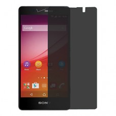 Sony Xperia Z4v Screen Protector Hydrogel Privacy (Silicone) One Unit Screen Mobile