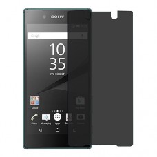 Sony Xperia Z5 Dual Screen Protector Hydrogel Privacy (Silicone) One Unit Screen Mobile