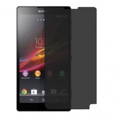 Sony Xperia ZL Screen Protector Hydrogel Privacy (Silicone) One Unit Screen Mobile