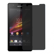 Sony Xperia ZR Screen Protector Hydrogel Privacy (Silicone) One Unit Screen Mobile