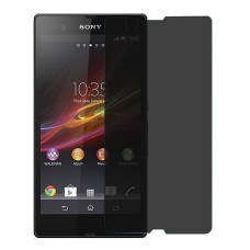 Sony Xperia Z Screen Protector Hydrogel Privacy (Silicone) One Unit Screen Mobile