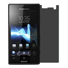 Sony Xperia acro HD SOI12 Screen Protector Hydrogel Privacy (Silicone) One Unit Screen Mobile
