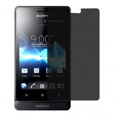 Sony Xperia go Screen Protector Hydrogel Privacy (Silicone) One Unit Screen Mobile