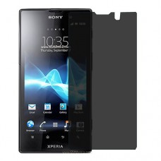 Sony Xperia ion LTE Screen Protector Hydrogel Privacy (Silicone) One Unit Screen Mobile