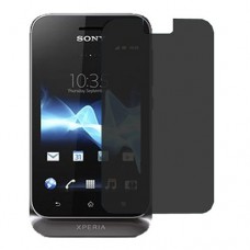 Sony Xperia tipo dual Screen Protector Hydrogel Privacy (Silicone) One Unit Screen Mobile