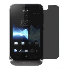 Sony Xperia tipo Screen Protector Hydrogel Privacy (Silicone) One Unit Screen Mobile