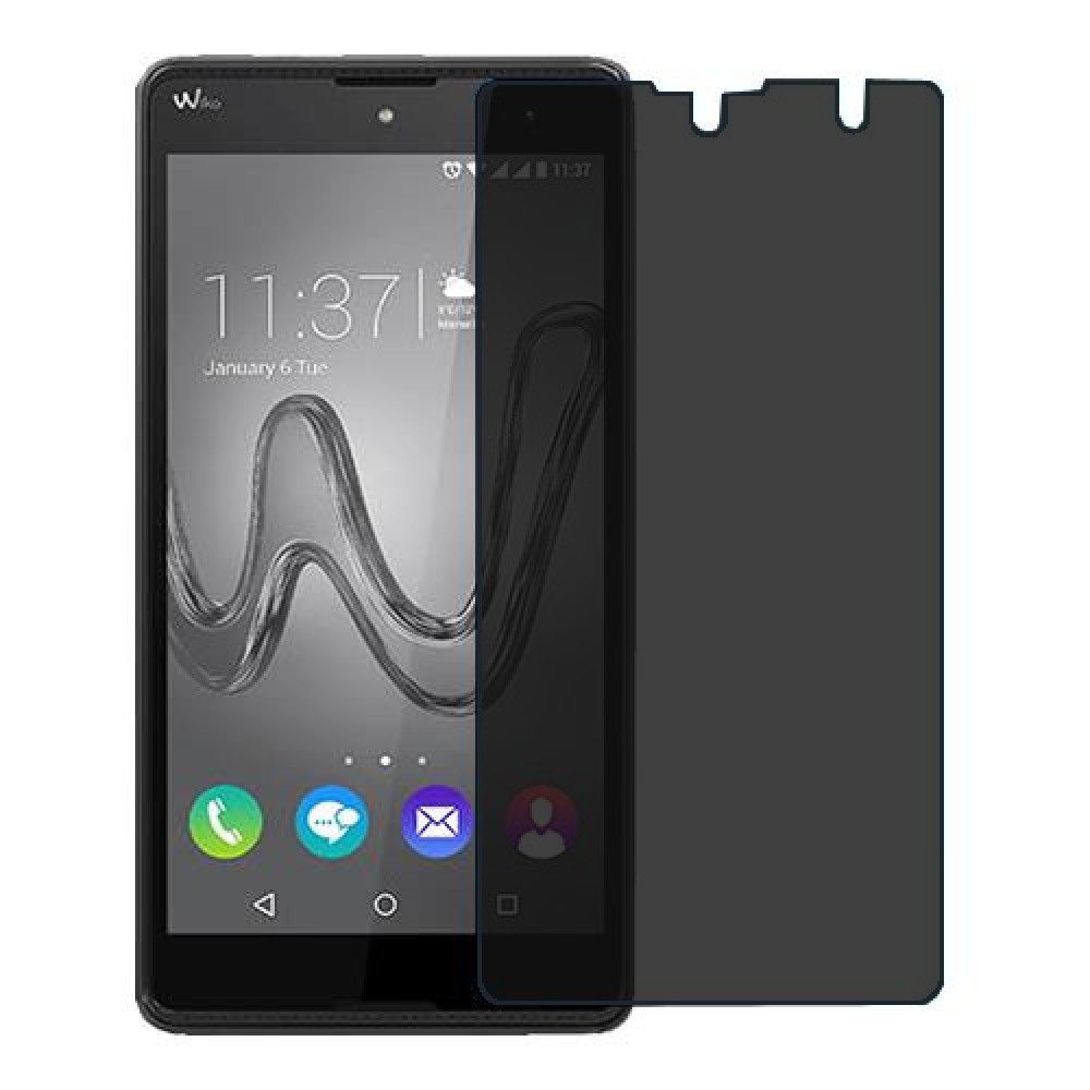 Wiko Robby Screen Protector Hydrogel Privacy (Silicone) One Unit Screen Mobile