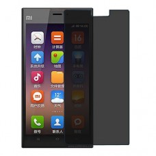 Xiaomi Mi 3 Screen Protector Hydrogel Privacy (Silicone) One Unit Screen Mobile