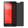 Xiaomi Redmi Note 4G Screen Protector Hydrogel Privacy (Silicone) One Unit Screen Mobile